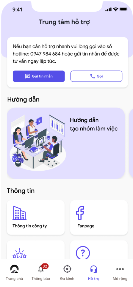 TỔNG ĐÀI CHĂM SÓC khách hàng