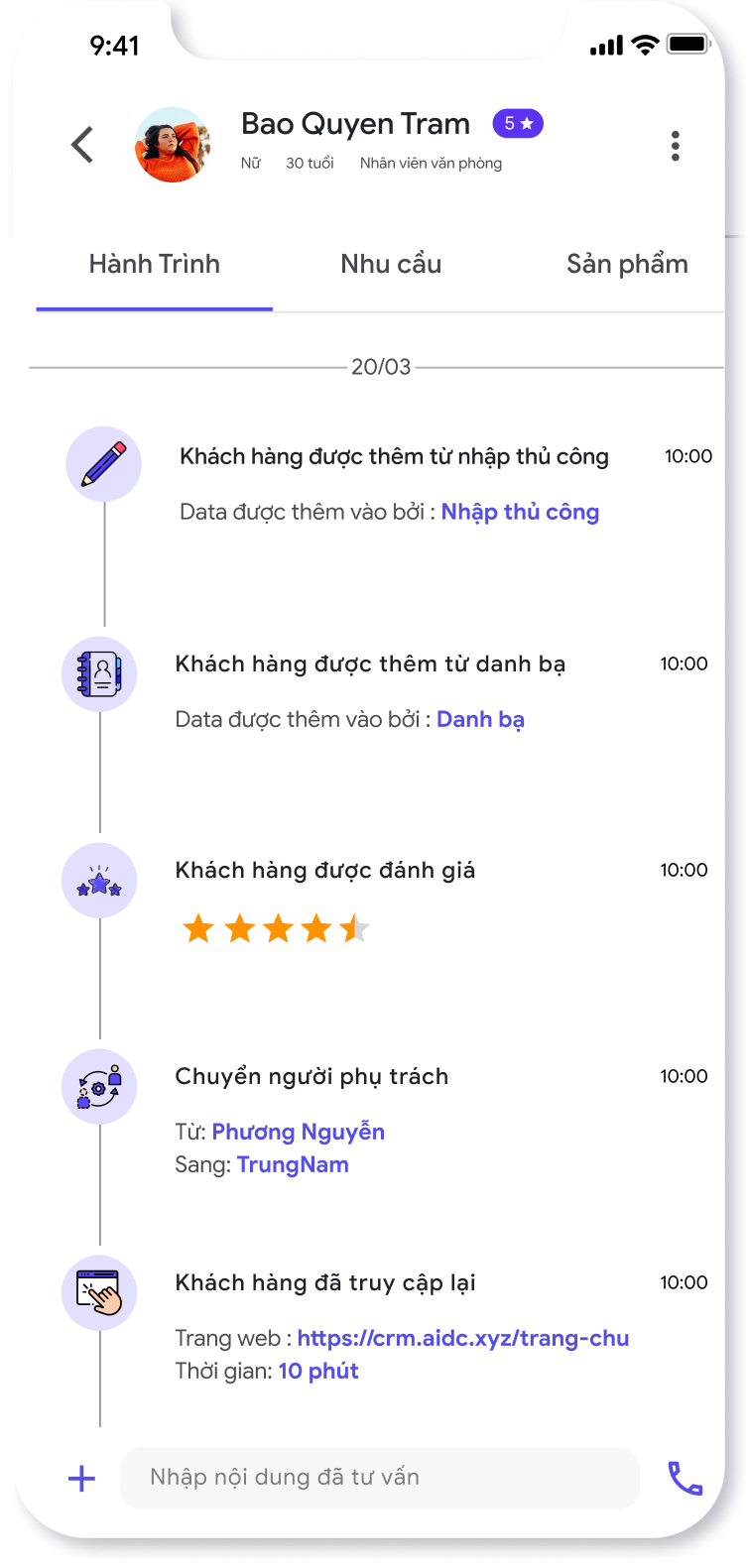 Làm đầy dữ liệu - Xây dựng chân dung khách hàng 360 độ